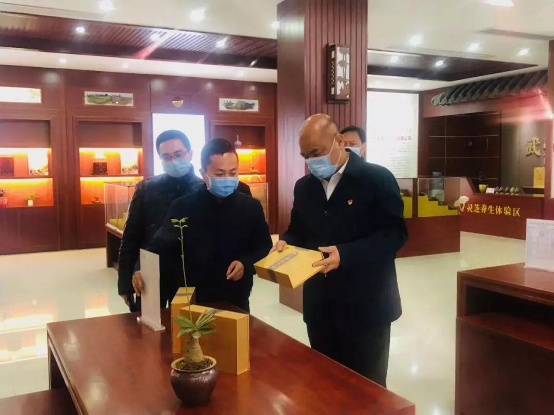 武夷山市委书记江建华莅临元生泰视察指导(图3) 武夷山市委书记江建华莅临元生泰视察指导(图3)