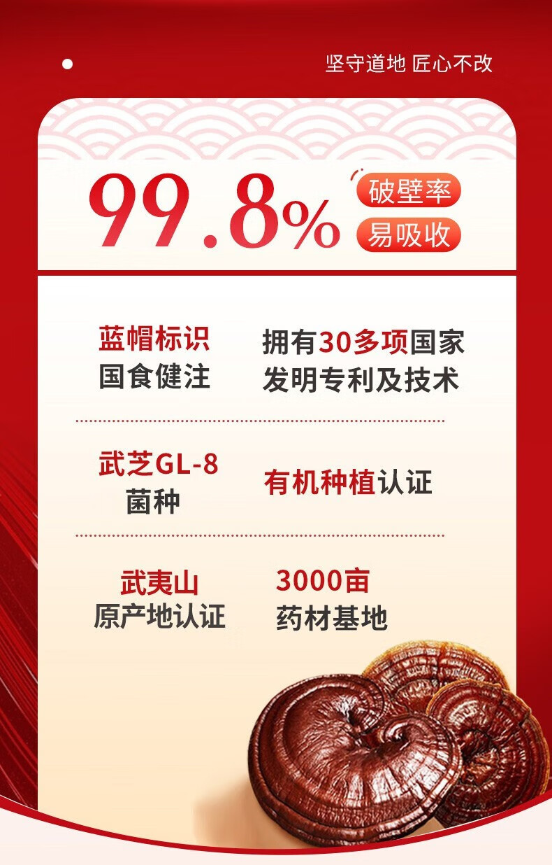 固元生泰破壁灵芝孢子粉胶囊(图3)