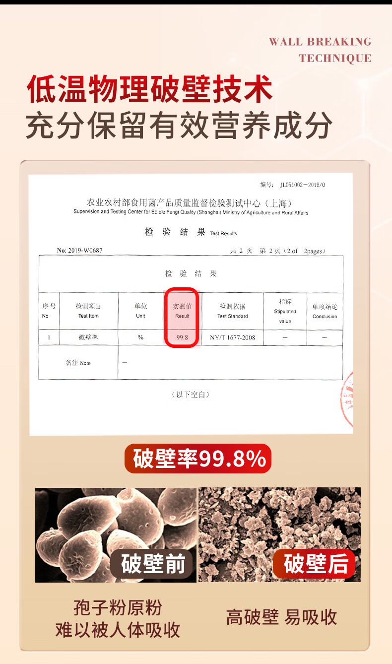固元生泰破壁灵芝孢子粉粉剂(图7)
