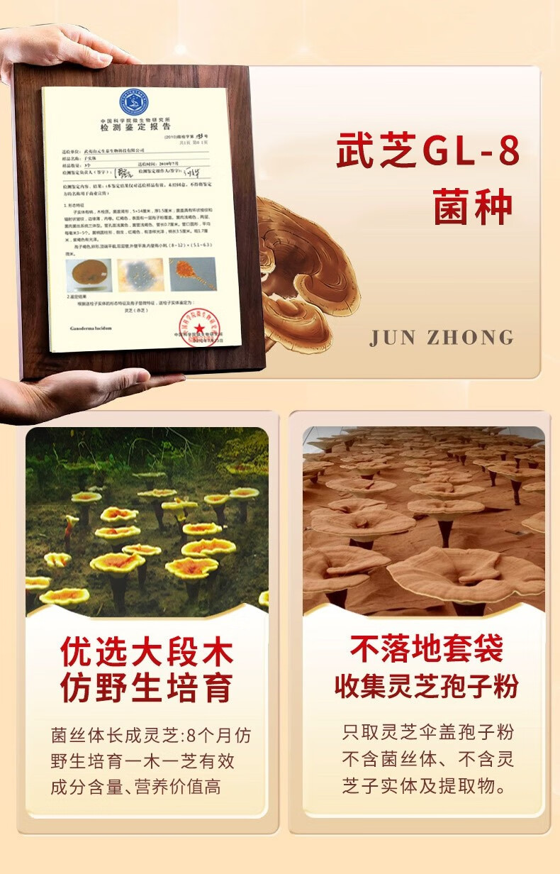 固元生泰破壁灵芝孢子粉粉剂(图9)